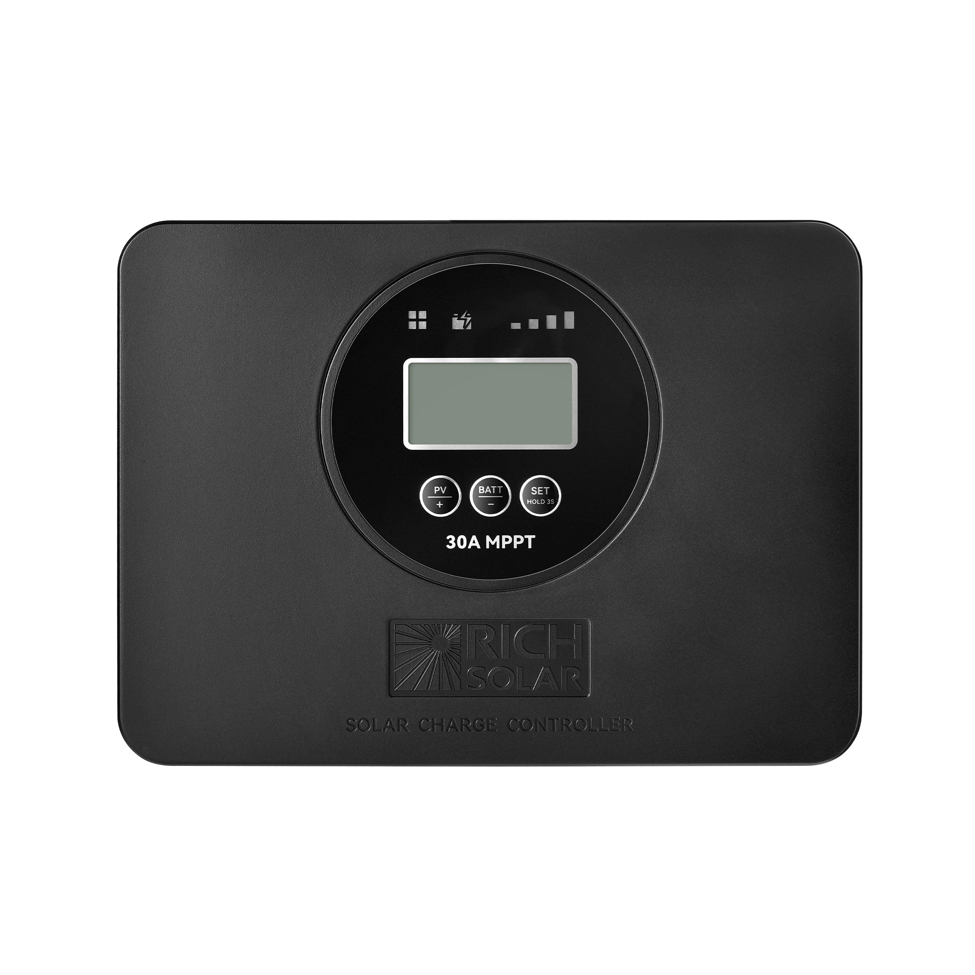 BRAVO PRO 30 | Premium 30A 12V/24V MPPT Flush Mount Solar Controller for RVs, Trailers, Campers, Vans, Boats, Off-Grid | With Bluetooth